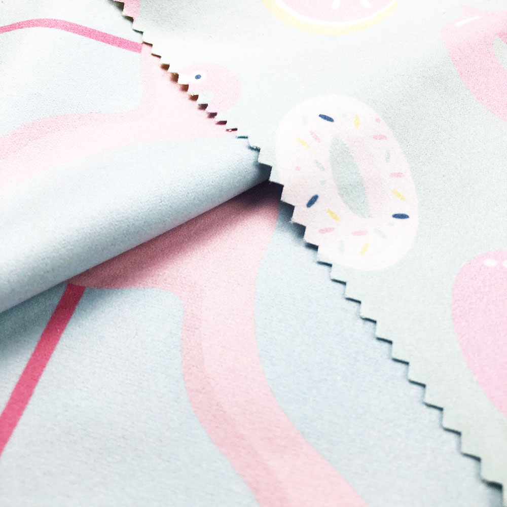 New Arrival China Natural Fiber Swimsuit -
Sustainable Recycling Eco Friendly Customized Double-Sided Sanding Flamingo Tropical Printing Polyester Beach Towel Fabric – Kuanyang detail pictures